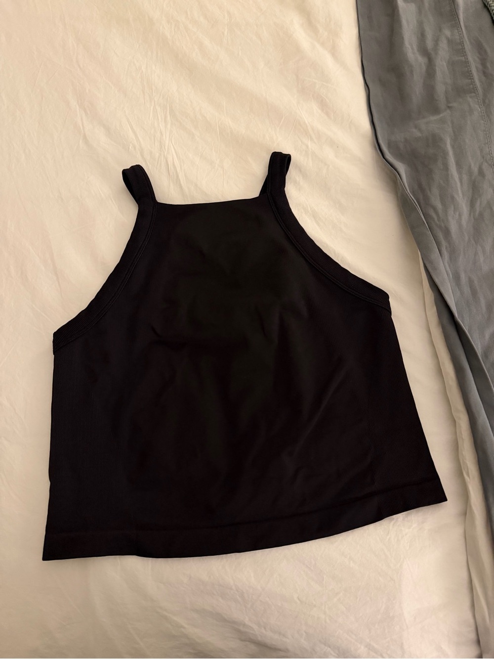 Lululemon Ribbed Black Tank